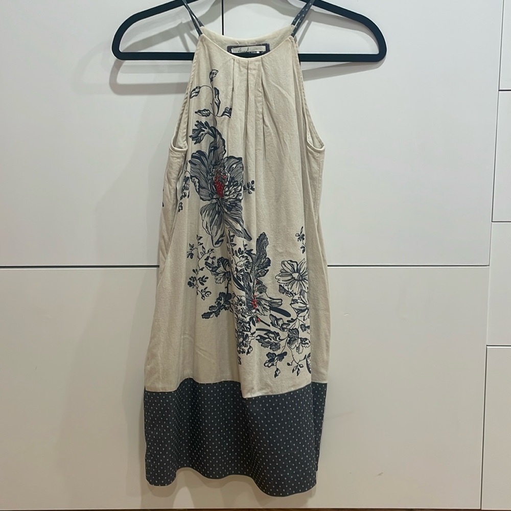 A-line Floreat Dress with beading.